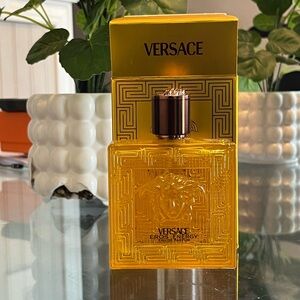 Versace Yellow Eros Energy Bottle with Gold Cap